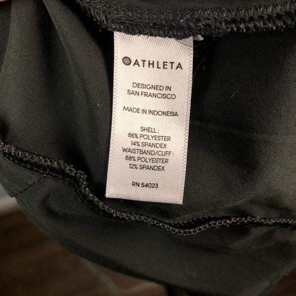 Athleta Soho Jogger Track Pants Dark Olive Grey 2 - Picture 8 of 8